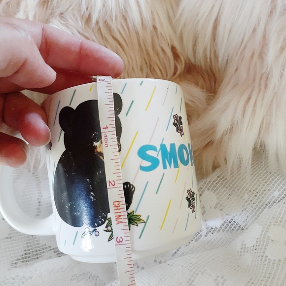 VTG Smoky Mts Coffee Tea Mug Black + Brown Bears - Picture 16 of 16
